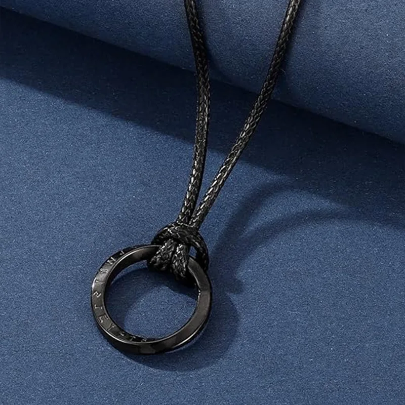 Kalung Fesyen Lelaki Loket Jimat