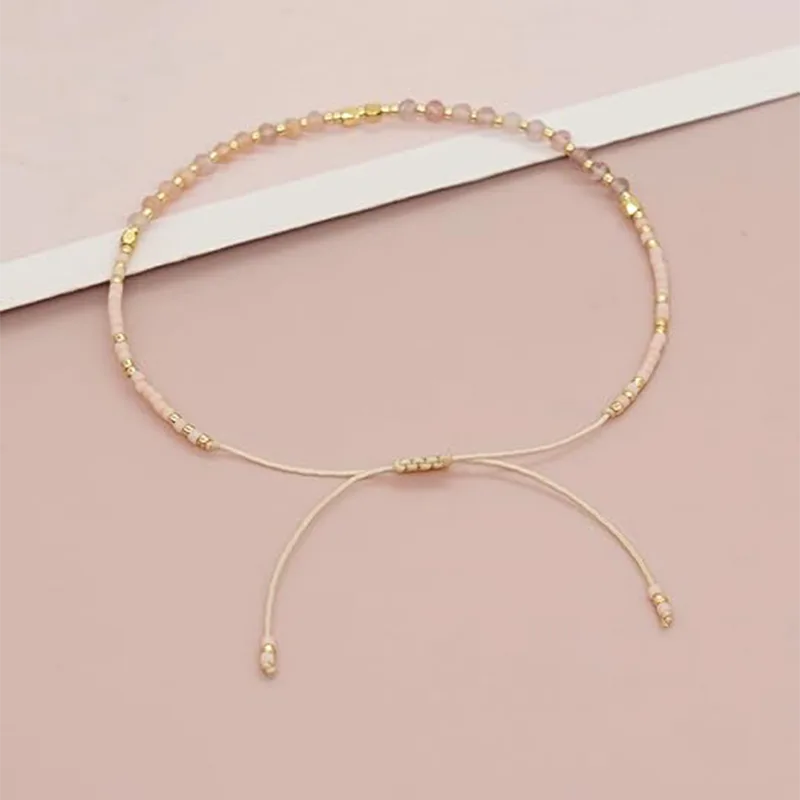 Gelang Manik Kecil Wanita Bertali